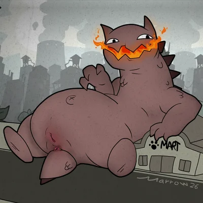 pyrophina (mewgenics) (mewgenics) created by marrowkopticon