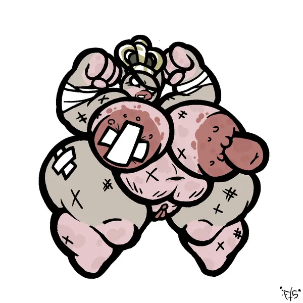 queen hippo (mewgenics) (mewgenics) created by filthyskull