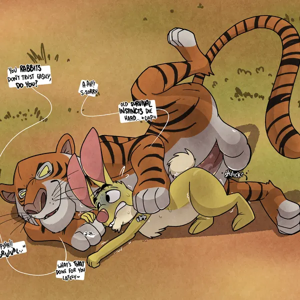 rabbit (winnie the pooh), shere khan (disney, the jungle book) created by argon vile