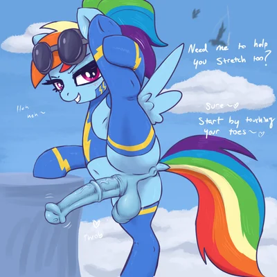 rainbow dash (mlp) (friendship is magic, hasbro) created by t72b