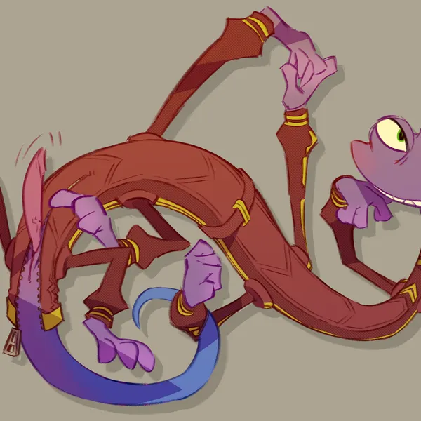 randall boggs (disney, monsters inc) created by flookz