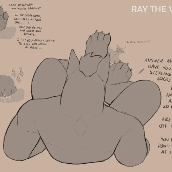 ray (ray the wolf) created by ray the wolf