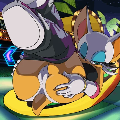 rouge the bat (sega, sonic riders) created by twistedgrim