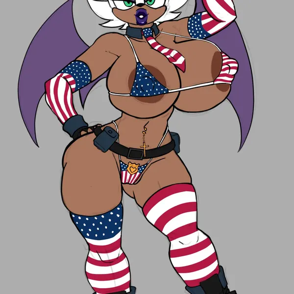 rouge the bat (sega, sonic the hedgehog (series)) created by wayesh