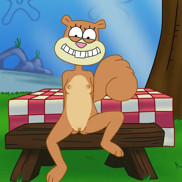 sandy cheeks (nickelodeon, spongebob squarepants) created by gkg