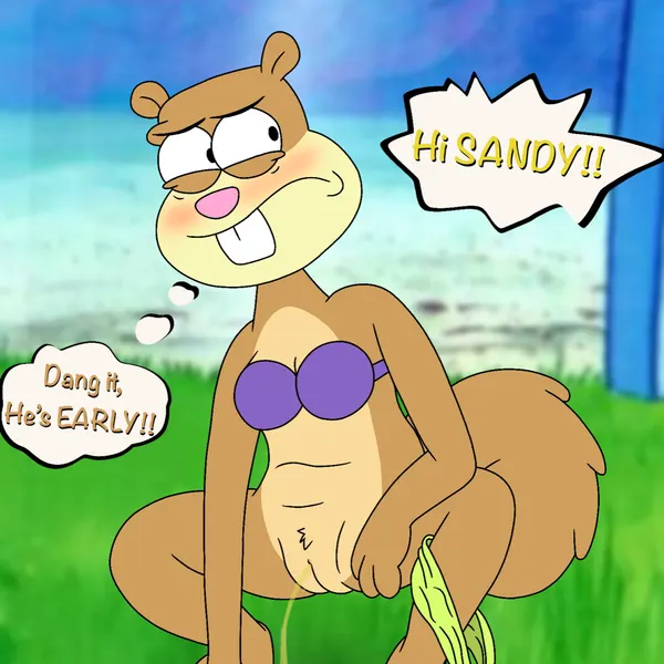 sandy cheeks, spongebob squarepants (character) (nickelodeon, spongebob squarepants) created by thedispenser69