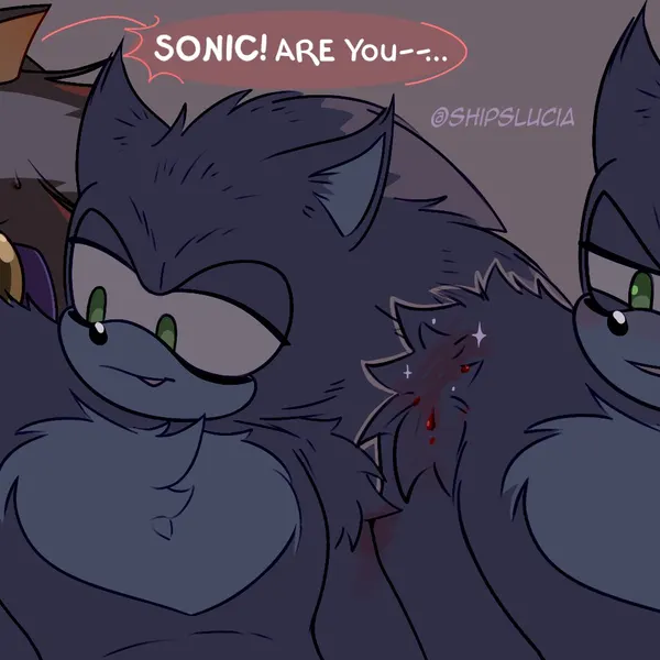 shadow the hedgehog, sonic the hedgehog, sonic the werehog (sega, sonic the hedgehog (series)) created by shipslucia