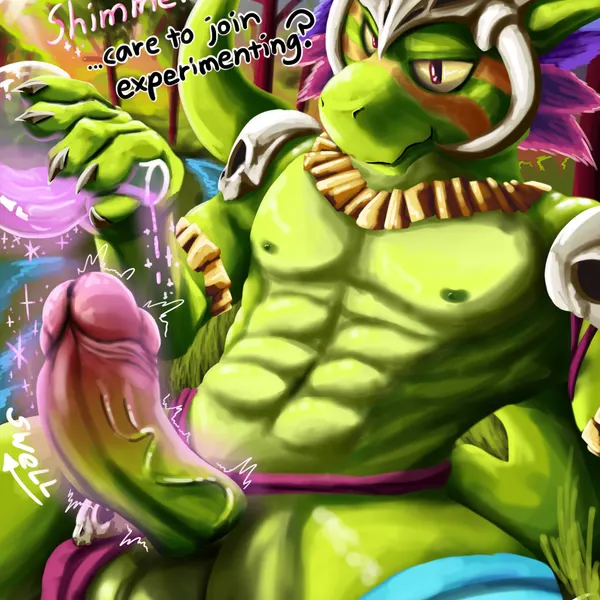 shimmered witch doctor, witch doctor (terraria) (terraria) created by galma