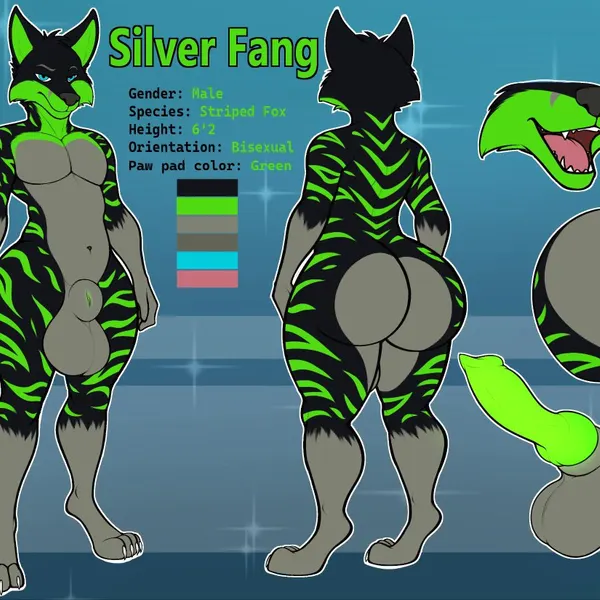 silver fang (furry1997) created by derickk76