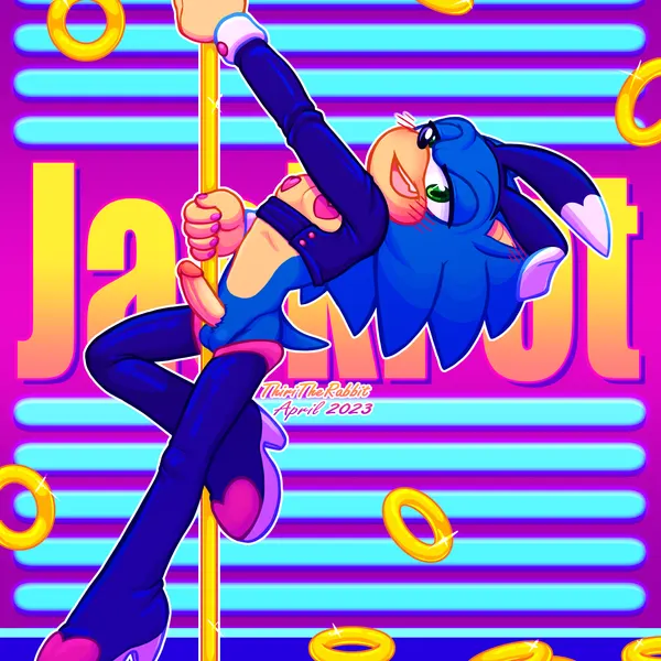 sonic the hedgehog (sega, sonic the hedgehog (series)) created by thiritherabbit