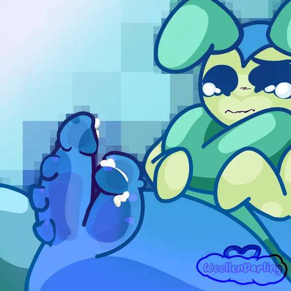 squirm (dandy's world) (blushcrunch studio, dandy's world) created by woollendarling