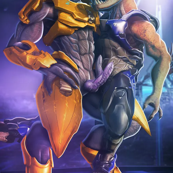 t'loaki (halo (series), microsoft) created by drakaar