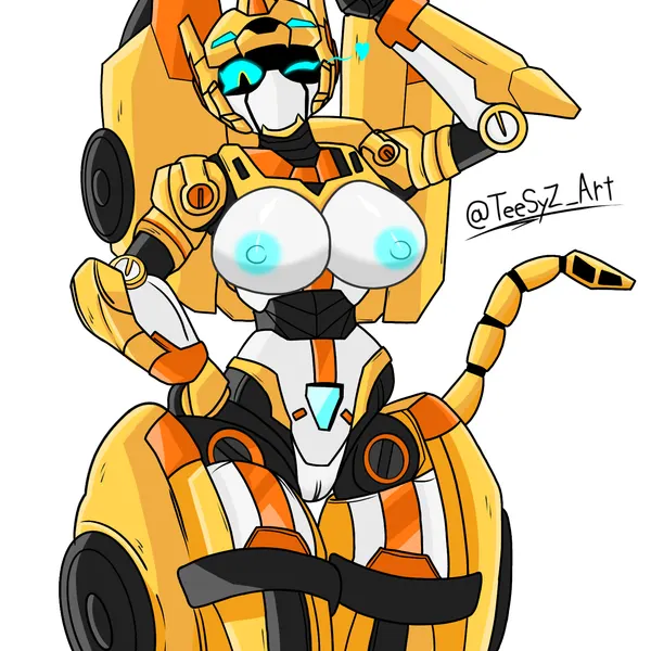 tachy (metal cardbot) (metal cardbot) created by teesyz art
