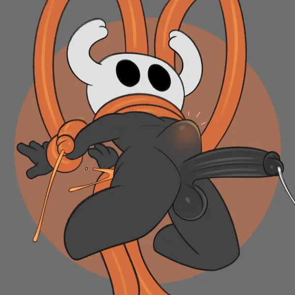 the infection (hollow knight), the knight (hollow knight) (hollow knight (franchise), team cherry) created by gemsum