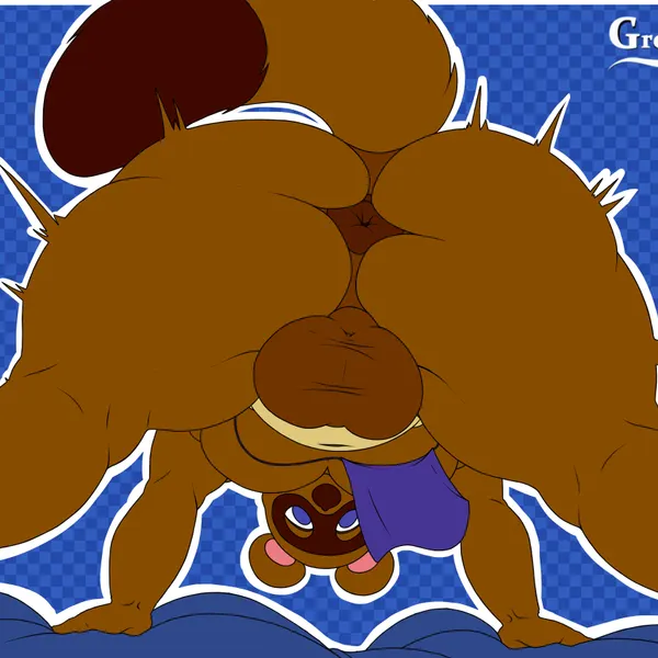 tom nook (animal crossing) (animal crossing, nintendo) created by greey