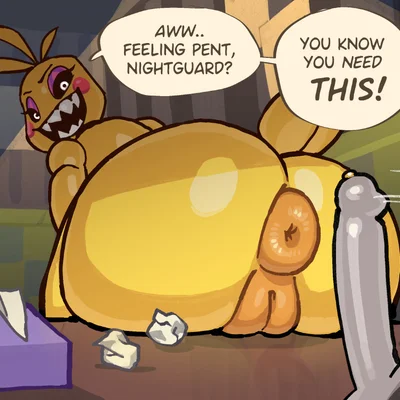 toy chica (fnaf) (five nights at freddy's, five nights at freddy's 2) created by kardboardian