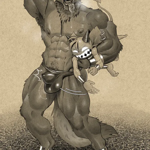 tush (character) created by tush (artist)