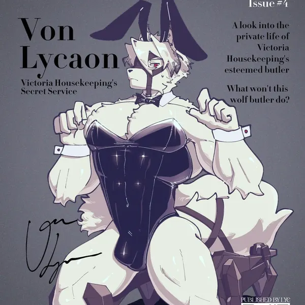 von lycaon (mihoyo, playboy) created by the lycander