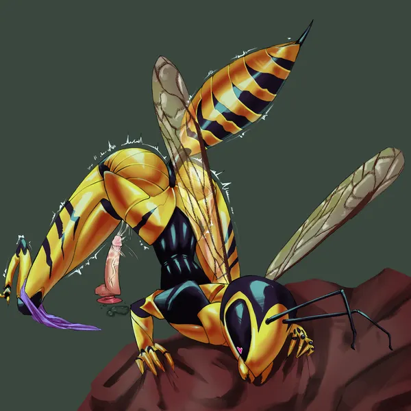 wasp girl (sun bug) created by sun bug