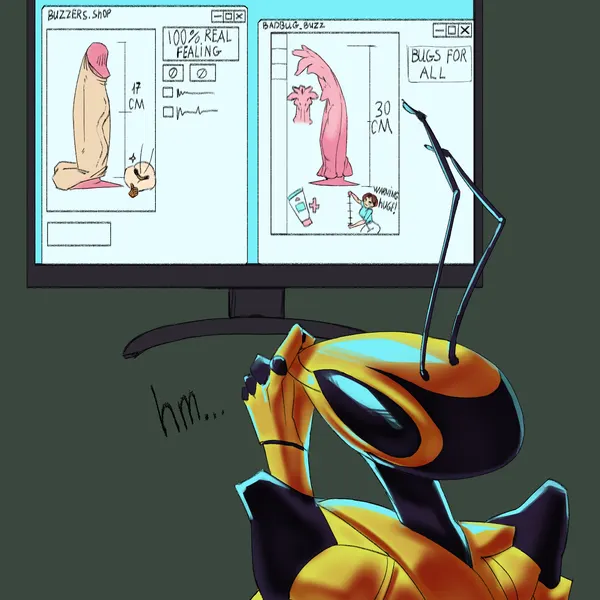 wasp girl (sun bug) created by sun bug