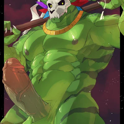 witch doctor (terraria) (terraria) created by monsterplus