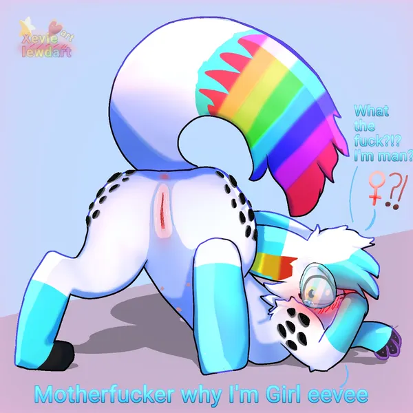 xevie eevewhite (character) (nintendo, pokemon) created by xevie eevee (artist)