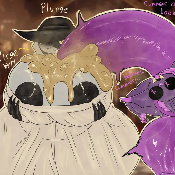 alcina dimitrescu, charlie (plushtrapboy) (capcom, resident evil) created by plushtrapboyuwu