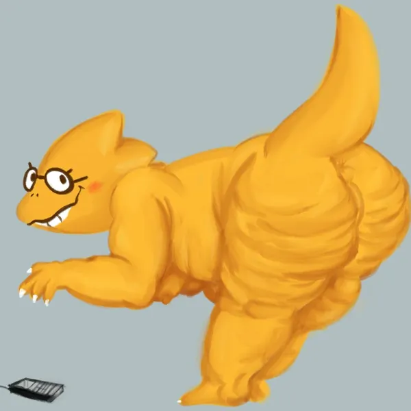 alphys (undertale, undertale (series)) created by non applicable