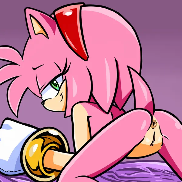 amile, amy rose (sega, sonic the hedgehog (series)) created by randomguy999