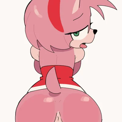 amy rose (patreon, sega) created by rechiru