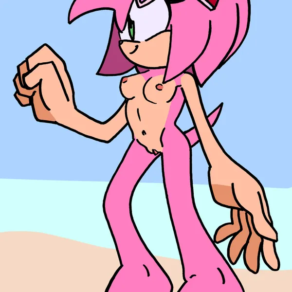 amy rose (sega, sonic the hedgehog (series)) created by randomguy999
