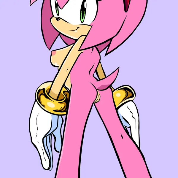 amy rose (sega, sonic the hedgehog (series)) created by randomguy999