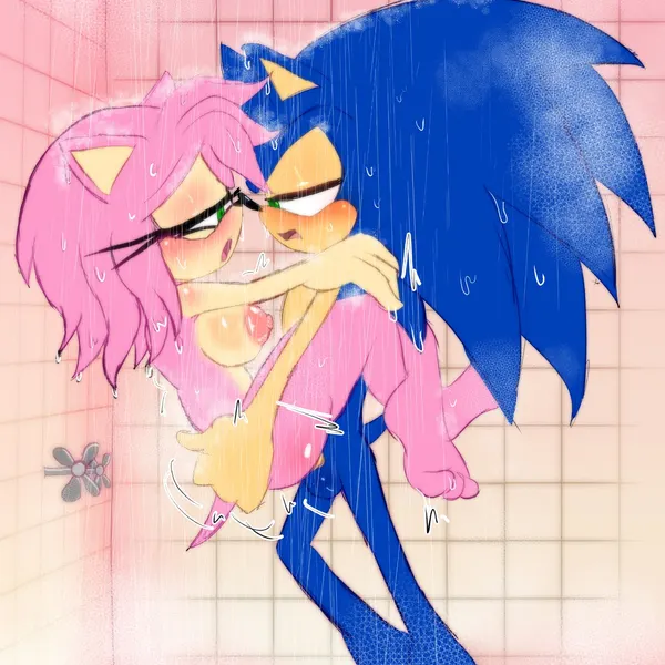 amy rose, sonic the hedgehog (sega, sonic the hedgehog (series)) created by demichan