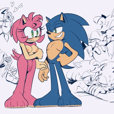 amy rose, sonic the hedgehog (sega, sonic the hedgehog (series)) created by somedivs