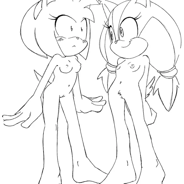 amy rose, sticks the jungle badger (sega, sonic boom) created by randomguy999