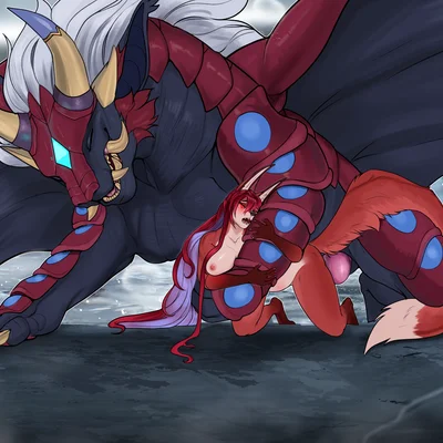 angell (angellsview3), fang (cr0wn) (mythology) created by angellsview3