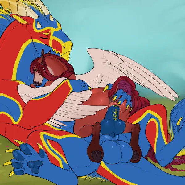 angell (angellsview3), kachayin (greifenherz) (mythology) created by angellsview3