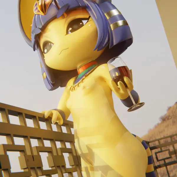 ankha (animal crossing) (animal crossing, nintendo) created by reheshul