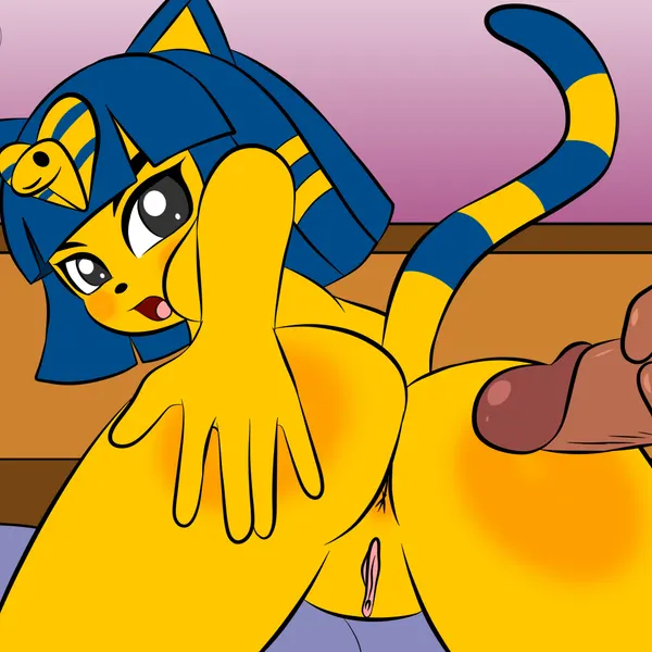ankha (animal crossing) (animal crossing, nintendo) created by sirjzau