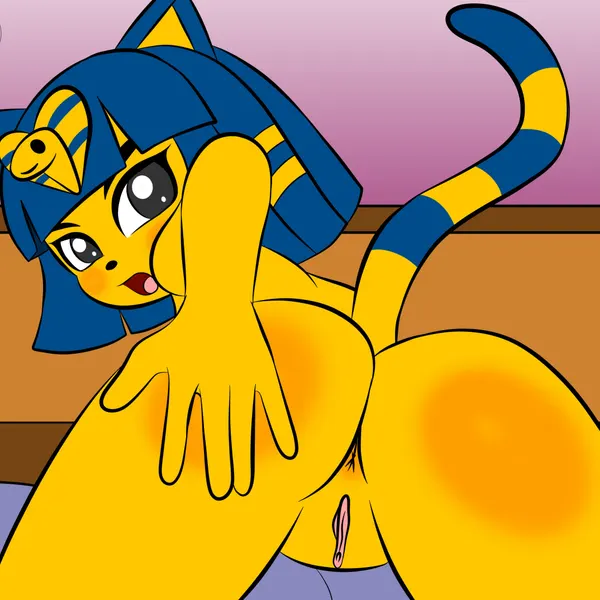 ankha (animal crossing) (animal crossing, nintendo) created by sirjzau