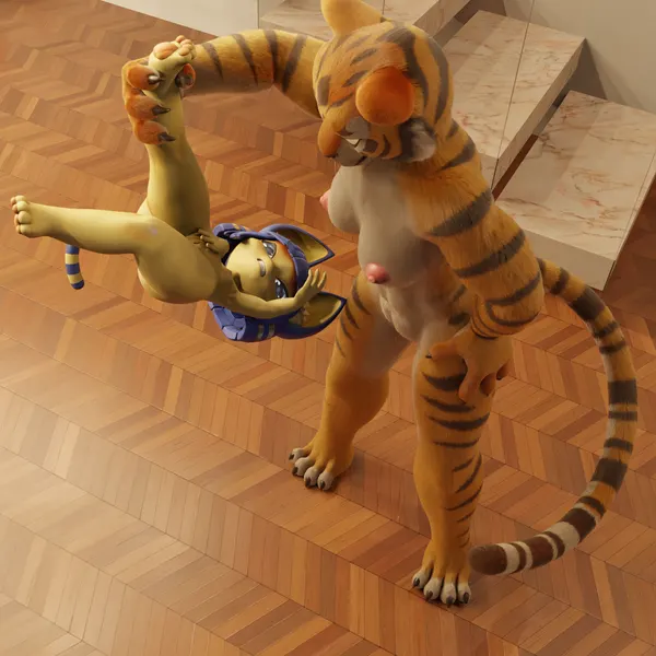 ankha (animal crossing), master tigress (animal crossing, dreamworks) created by uberpuber