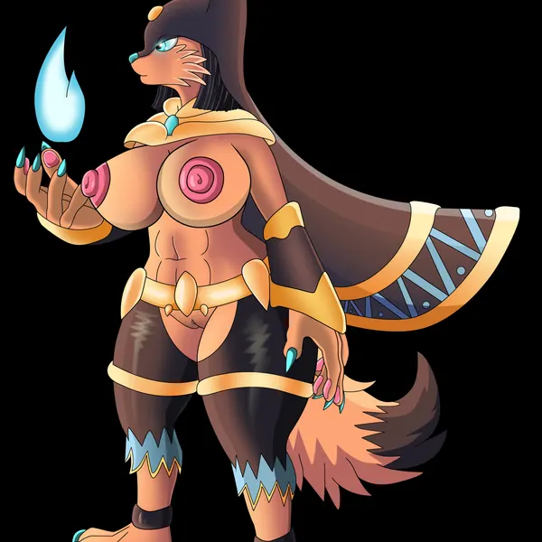 anubis (egyptian mythology, middle eastern mythology) created by zardoseus