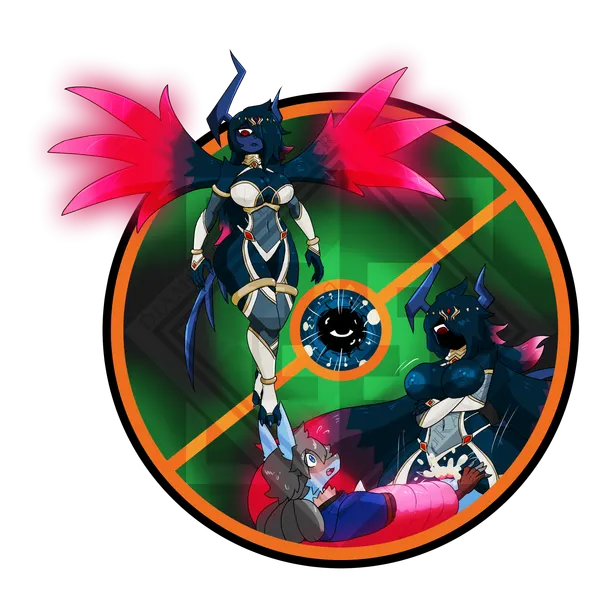 arkia the absol, iroh (irohcards) (nintendo, pokemon) created by diamond grenadier