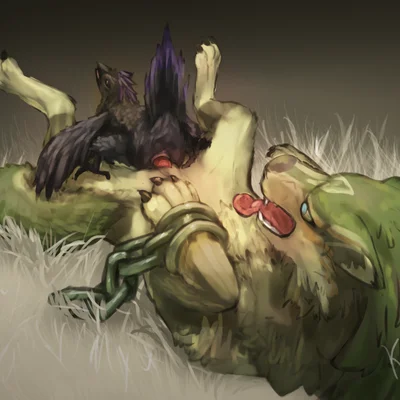 arkid (plaguepilot), link (wolf form) (nintendo, the legend of zelda) created by el kyze