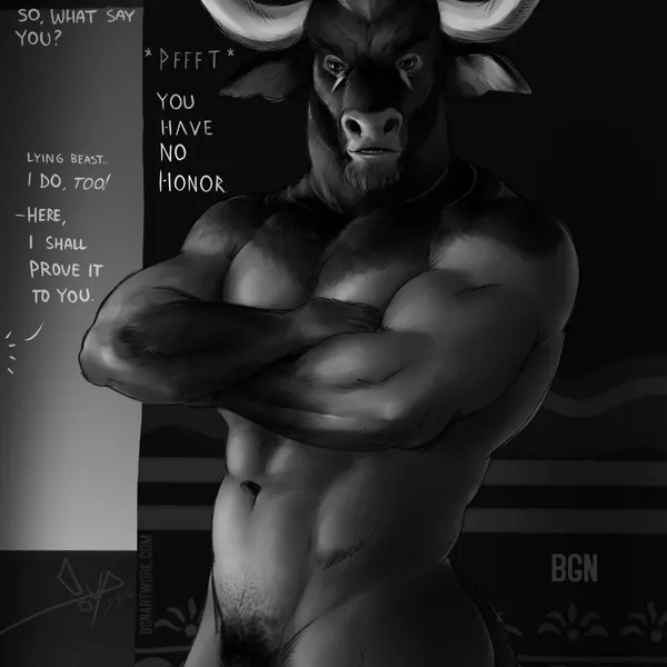 asterion (european mythology, greek mythology) created by bgn