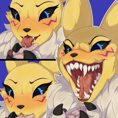 bandai namco, digimon created by fluffy void