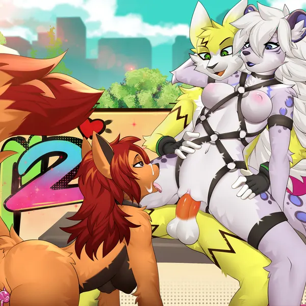 bandai namco, digimon created by moonfluffmf