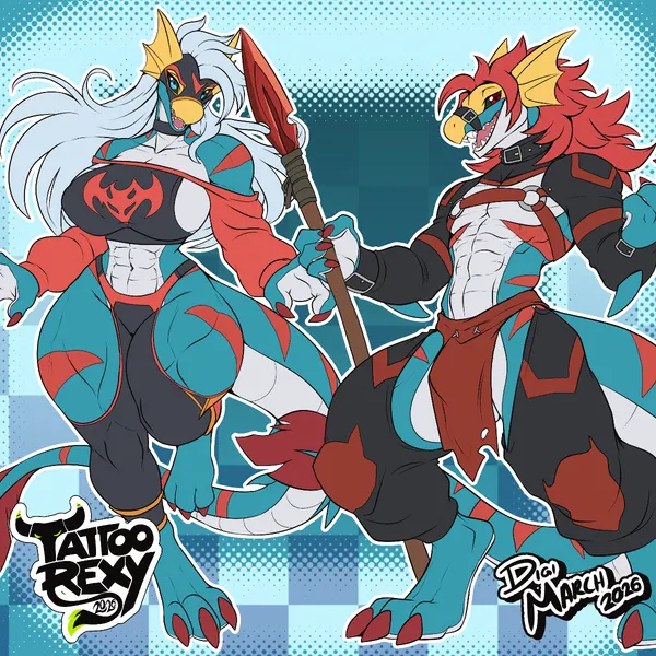 bandai namco, digimon created by tattoorexy