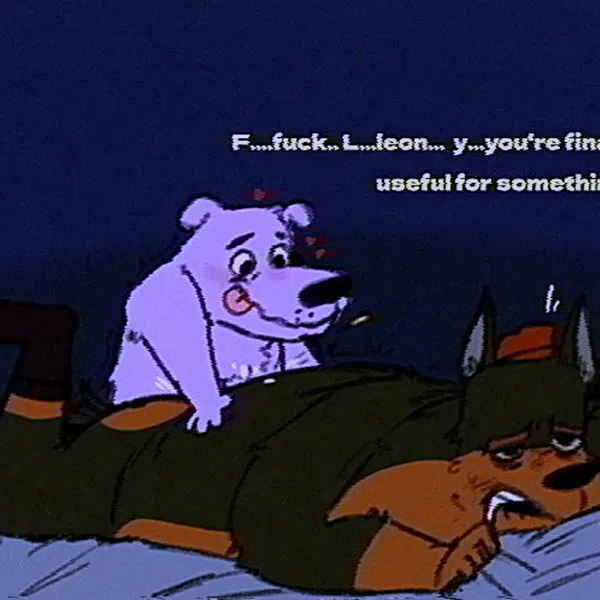 baron von rottweiler, leon burger (dog city) (dog city, fox kids) created by skook!