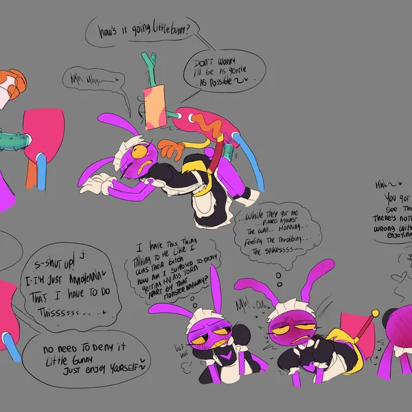 bazooble (tadc), jax (tadc) (glitch productions, the amazing digital circus) created by karnthud